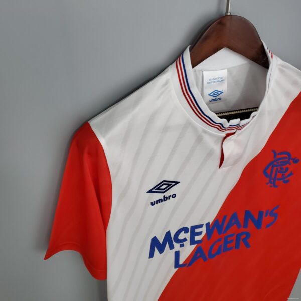 Retro  87/88 Ranger Away Jersey - Image 4
