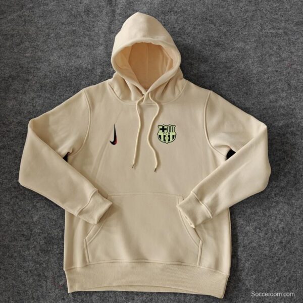 24/25 Barcelona Navy/Red/Black/Beige/Grey Hoodie WIth Black Badge - Image 10