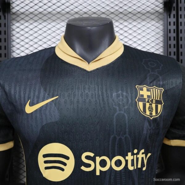 25/26 Player Version Barcelona Special Edition Black Jersey - Image 3
