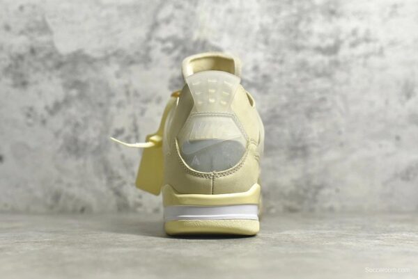 OFF-WHITE X Air Jordan 4 Sail（men） - Image 8