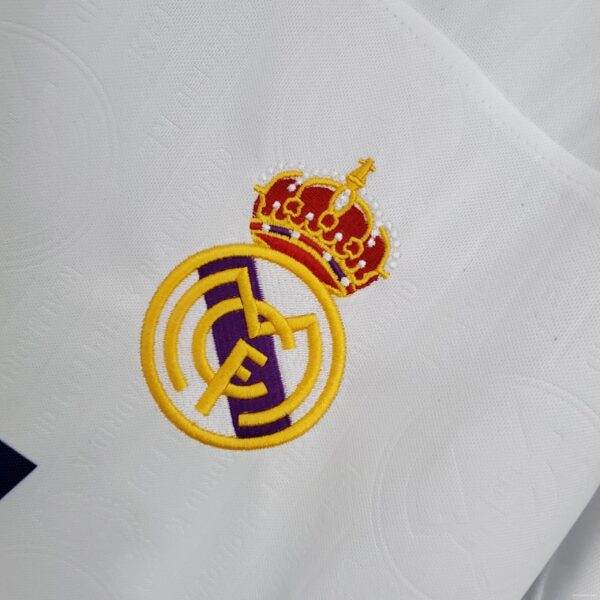 Retro Real Madrid 96/97 home Soccer Jersey - Image 7