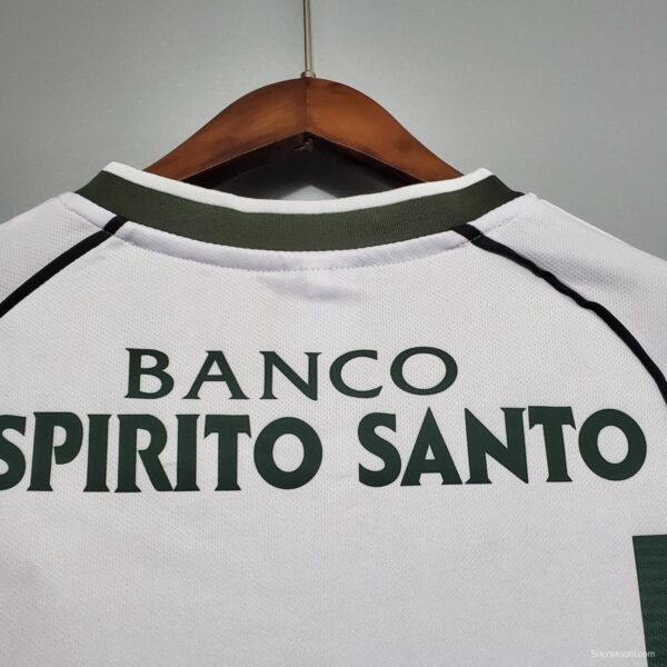 Retro Sporting Lisbon 01/03 home Soccer Jersey - Image 10