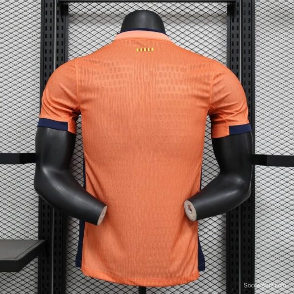 25/26 Player Version Barcelona Orange 125Th Anniversary Jersey - Image 8