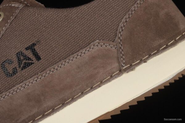 CAT FOOTWEAR/ CAT Carter 21SS autumn new vintage fashion shoes series leisure board shoes P720536 light coffee - Image 7