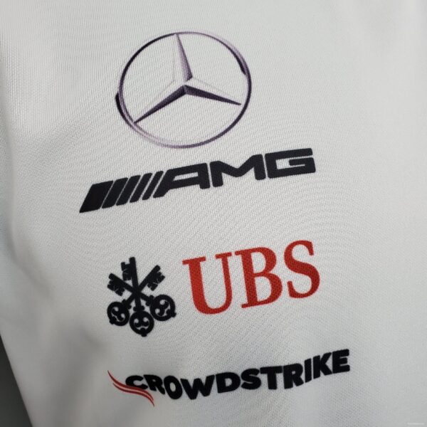F1 Formula One racing suit; Mercedes White - Image 7