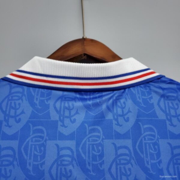 Retro 96/97 Rangers home Soccer Jersey - Image 2