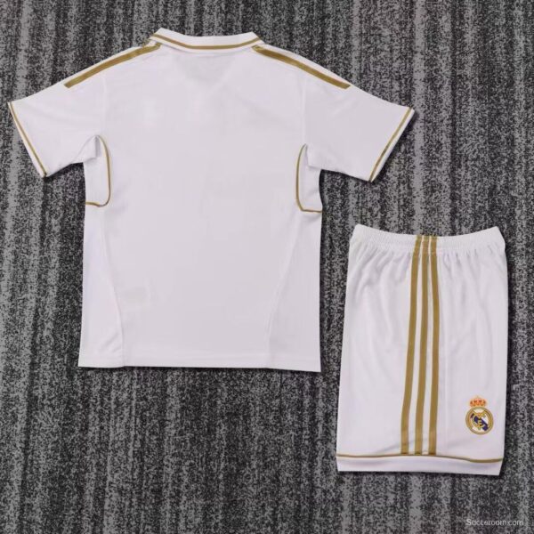 Retro Kids 11/12 Real Madrid Home Jersey - Image 16