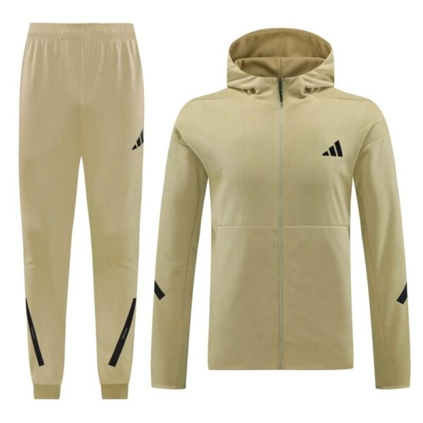 2024 Adidas Yellow Hoodie Full Zipper Jacket +Long Pants - Image 16