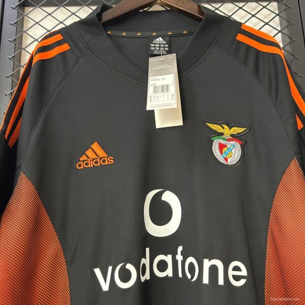 Retro 02/03 Benfica Away Black Jersey - Image 4