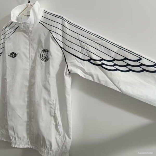 24/25 PSG White Windbreaker - Image 4