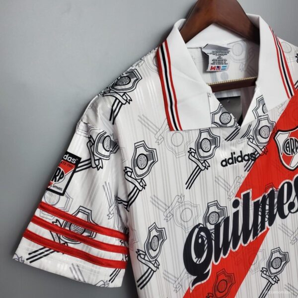 Retro River Plate 95/96 home Soccer Jersey - Image 6