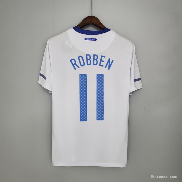 Retro Netherlands 2012 away Soccer Jersey - Image 4