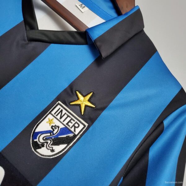Retro 88/90 Inter Milan home Soccer Jersey - Image 5