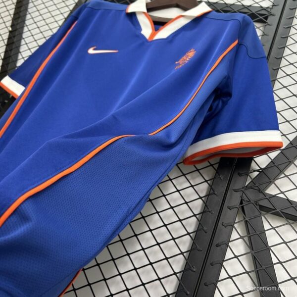 1998 Retro Netherlands Home Retro Jersey - Image 5