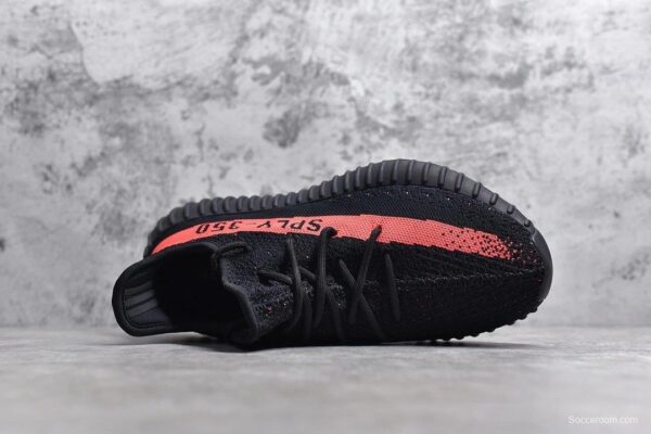 Yeezy 350 Boost V2 Core Black Red - Image 7
