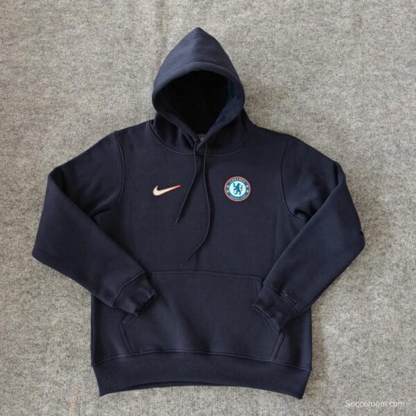 24/25 Chelsea Navy/Red/Black/Beige/Grey Hoodie WIth Black Badge - Image 6