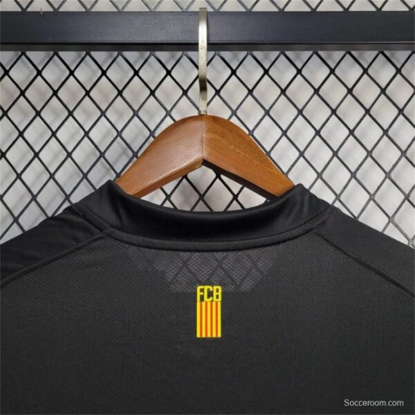 11/12 Retro Barcelona Away Long Sleeve Jersey - Image 2