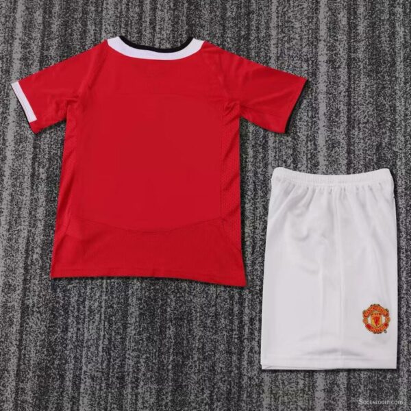 Retro Kids 04/06 Manchester United Home Jersey - Image 12