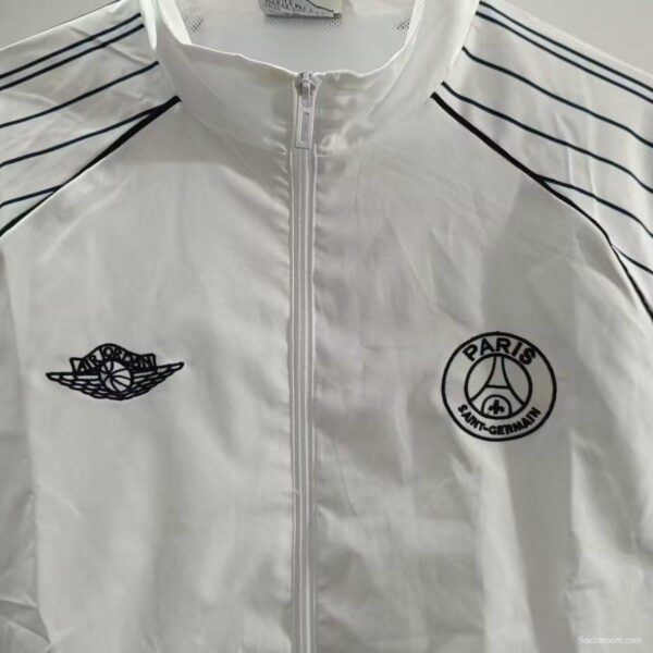 24/25 PSG White Windbreaker - Image 6