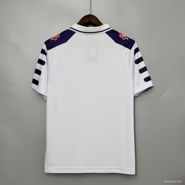 Retro 98/99 Fiorentina Away White Jersey - Image 9
