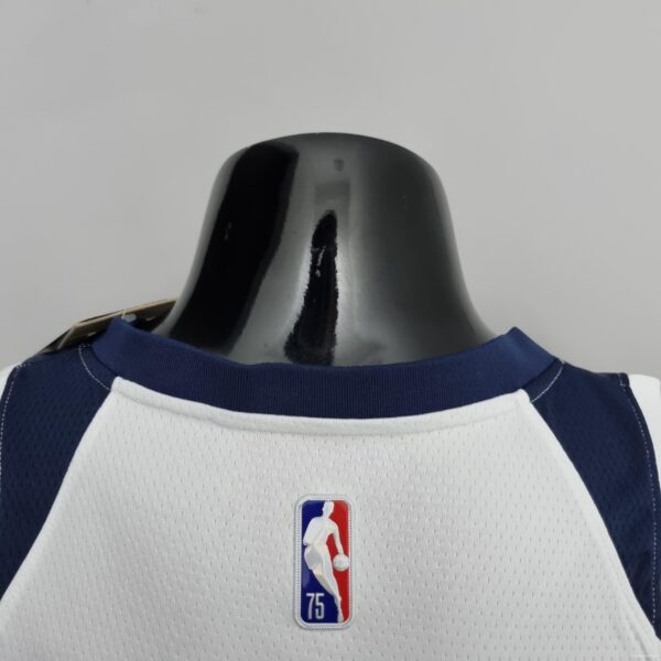 75th Anniversary Minnesota Timberwolves TOWNS#32 Royal White NBA Jersey - Image 9