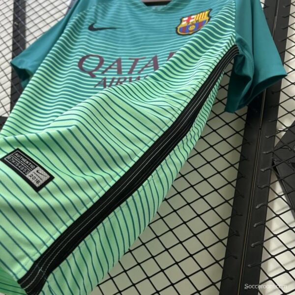 16/17 Retro Barcelona Third Jersey - Image 7