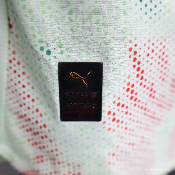 Player Version 2025 Portugal Away Mint Green Jersey with Graphic Pattern - Image 6