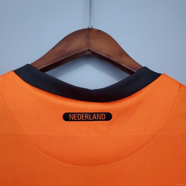 Retro Netherlands 2010 home Soccer Jersey - Image 7