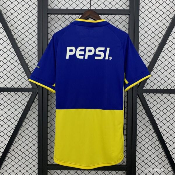 02/03 Retro Boca Juniors Home Jersey - Image 4