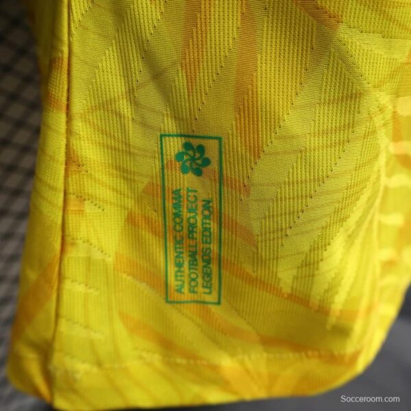 25/26 Player Version Brazil Commemorative Edition Yellow Jersey - Image 4