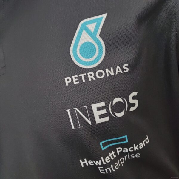F1 Formula One racing suit; Mercedes POLO Black - Image 6
