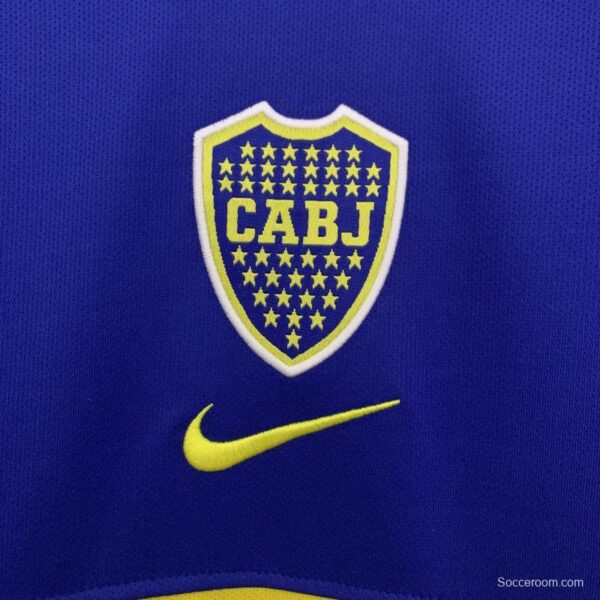 02/03 Retro Boca Juniors Home Jersey - Image 2