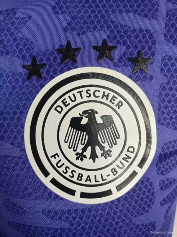 Player Version 24/25 Germany Deep Purple Polo Jersey - Image 3