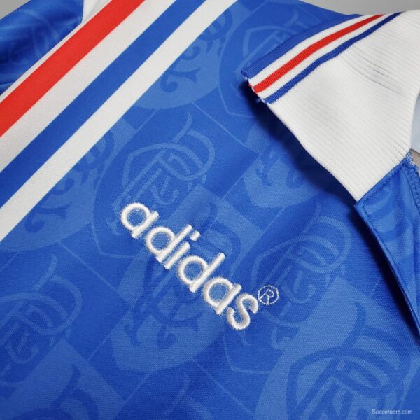 Retro 96/97 Rangers home Soccer Jersey - Image 6