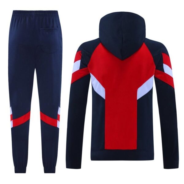 24/25 Arsenal Red/Navy Hoodie Jacket +Long Pants - Image 17