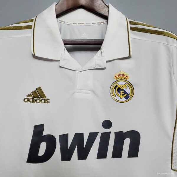 Retro Real Madrid 11/12 home Soccer Jersey - Image 2