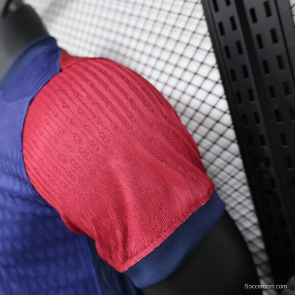 Player Version 24/25 Barcelona Home 125Th Anniversary 1899-2024 Printing Jersey - Image 4
