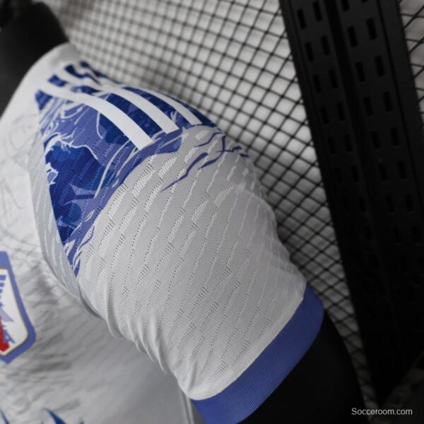 Player Version 2024 Japan White With Blue Dragon Jersey - Image 9