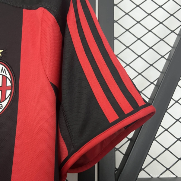 03/04 AC Milan Home Retro Jersey - Image 3