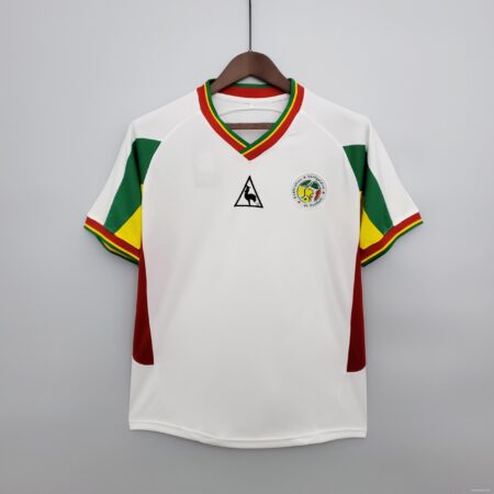 Retro 2002 Senegal white Soccer Jersey