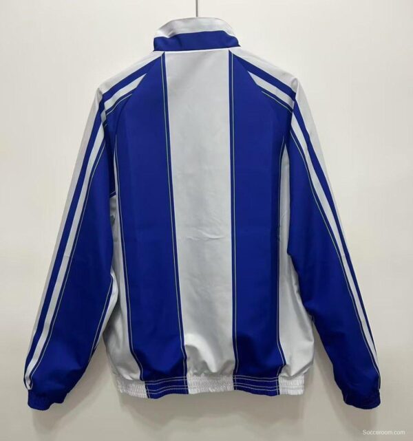 24/25 Porto Dark Cyan/White/Blue Reversible Windbreaker - Image 9