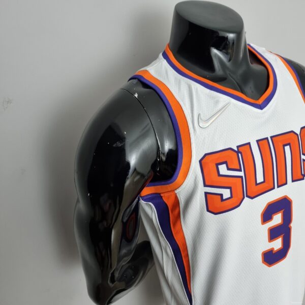 75th Anniversary Paul #3 Phoenix Suns White NBA Jersey - Image 7