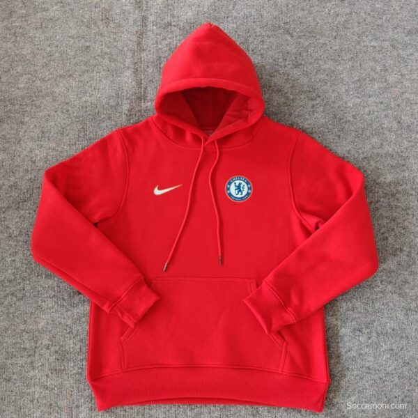 24/25 Chelsea Navy/Red/Black/Beige/Grey Hoodie WIth Black Badge - Image 7
