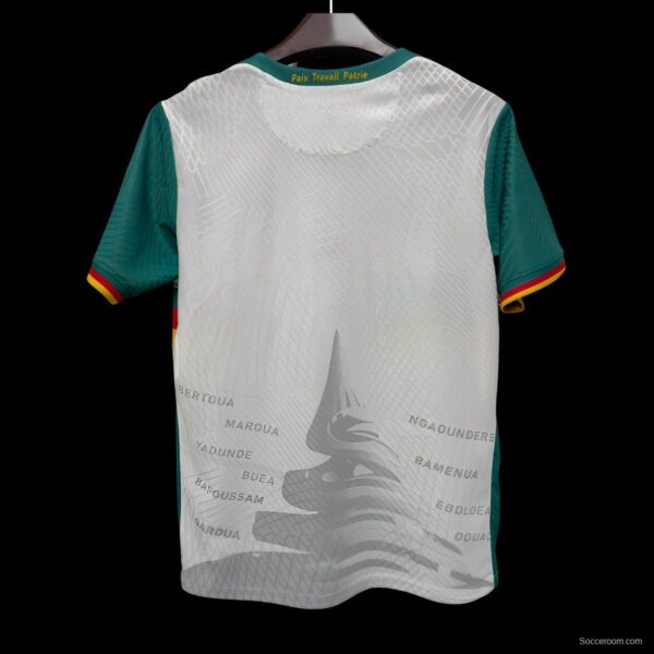 Player Version 2025 Cameroon Third White Jersey - Image 2