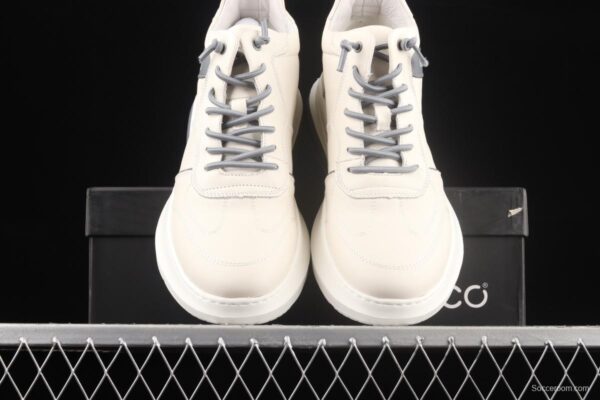 ECCO 2021 autumn and winter new style counter synchronized fashion trend British style high-top casual shoes 86183201002 - Image 12