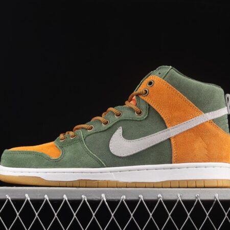 NIKE SB DUNK High Premium Homegrown autumn forest color SB buckle rebound fashion casual board shoes 839693-302