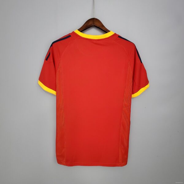 Retro Spain 2002 home Soccer Jersey - Image 4
