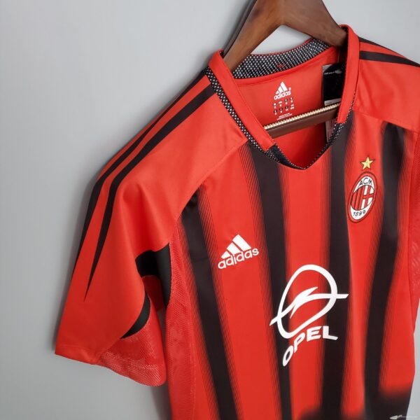 Retro 04/05 AC Milan home Soccer Jersey - Image 5