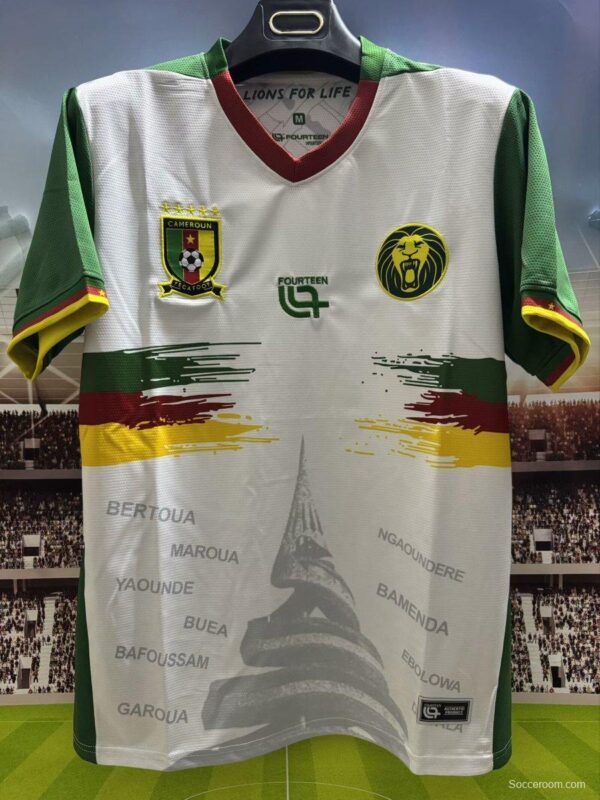2025 Cameroon Third WHITE Jersey - Image 4