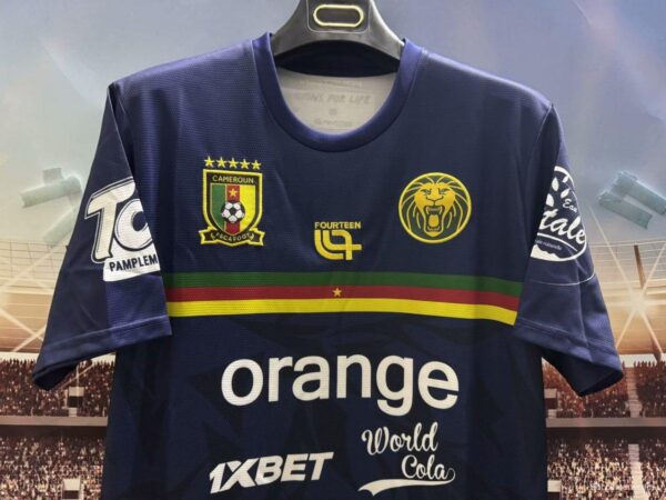 2025 Cameroon Navy Pre-Match Jersey - Image 2